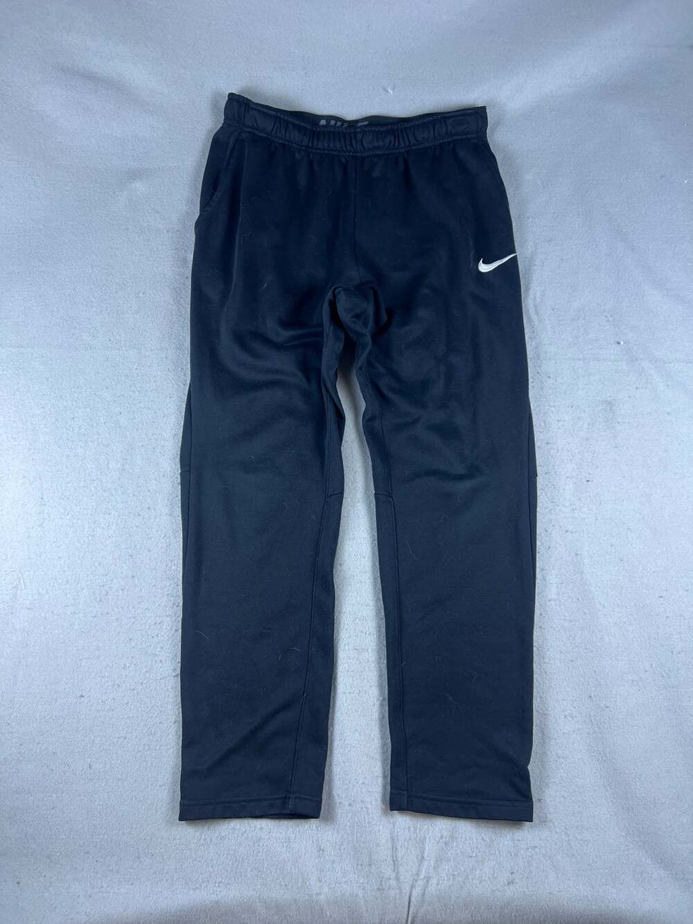 Nike Sweatpants Men L Black Straight Leg Dri-FIT Athletic Training Outdoor Sport